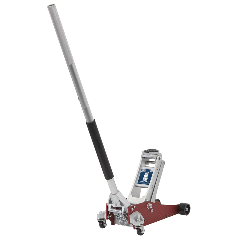 Sealey RJA1550 Premier Low Profile Aluminium Trolley Jack with Rocket Lift 1.5 Tonne - additional view 2
