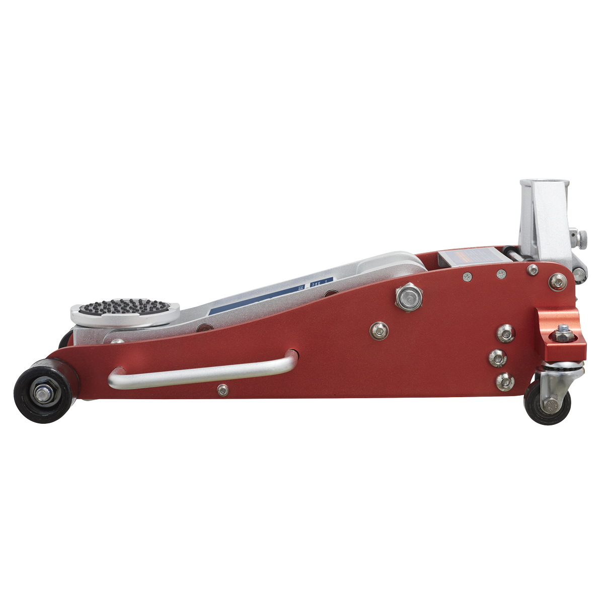 Sealey RJA1550 Premier Low Profile Aluminium Trolley Jack with Rocket Lift 1.5 Tonne - additional view 5