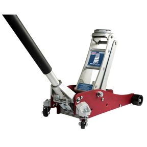 Sealey RJA1800 Premier Low Profile Aluminium Trolley Jack with Rocket Lift 1.8 Tonne