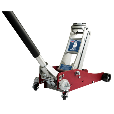 Sealey RJA1800 Premier Low Profile Aluminium Trolley Jack with Rocket Lift 1.8 Tonne