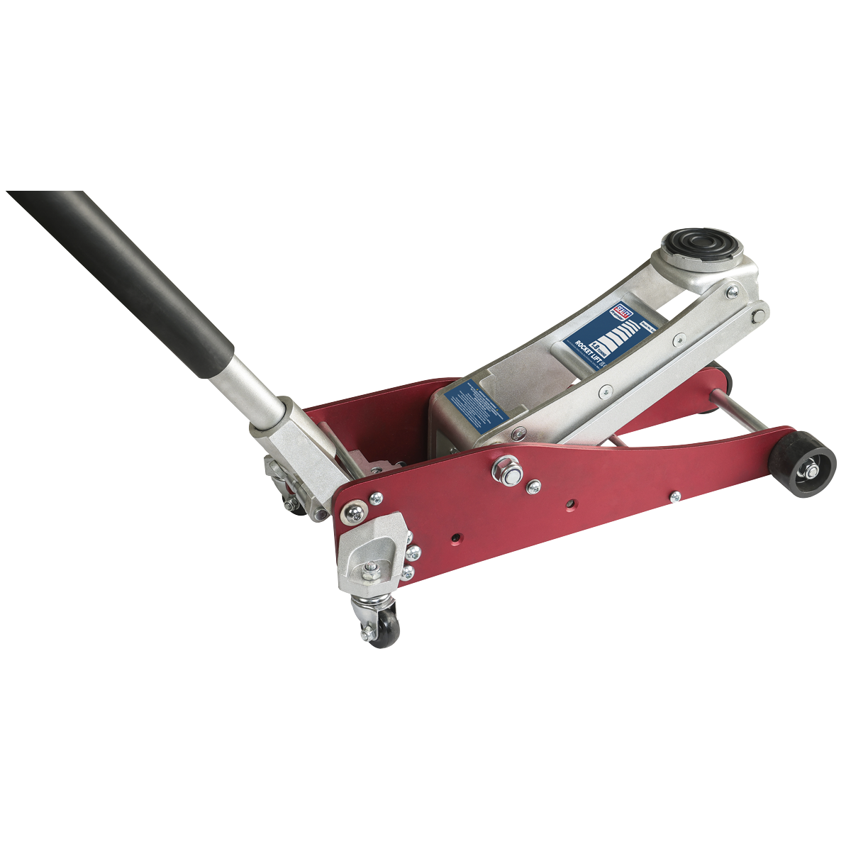 Sealey RJA1800 Premier Low Profile Aluminium Trolley Jack with Rocket Lift 1.8 Tonne - additional view 2