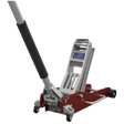 Sealey RJA2500 Premier Low Profile Aluminium Trolley Jack with Rocket Lift 2.5 Tonne