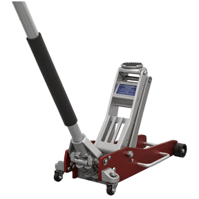 Sealey RJA2500 Premier Low Profile Aluminium Trolley Jack with Rocket Lift 2.5 Tonne