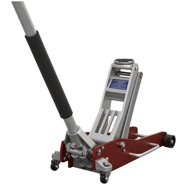 Sealey RJA2500 Premier Low Profile Aluminium Trolley Jack with Rocket Lift 2.5 Tonne
