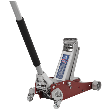 Sealey RJAS1500 Aluminium/Steel Trolley Jack with Rocket Lift 1.5 Tonne
