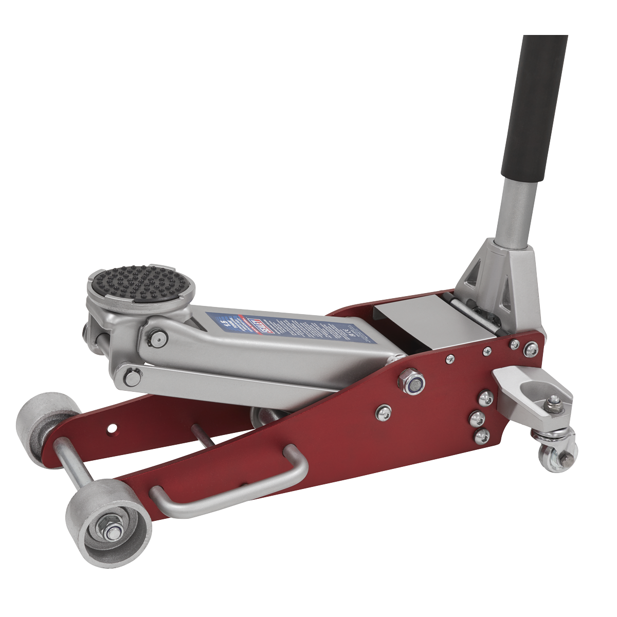 Sealey RJAS1500 Aluminium/Steel Trolley Jack with Rocket Lift 1.5 Tonne - additional view 4