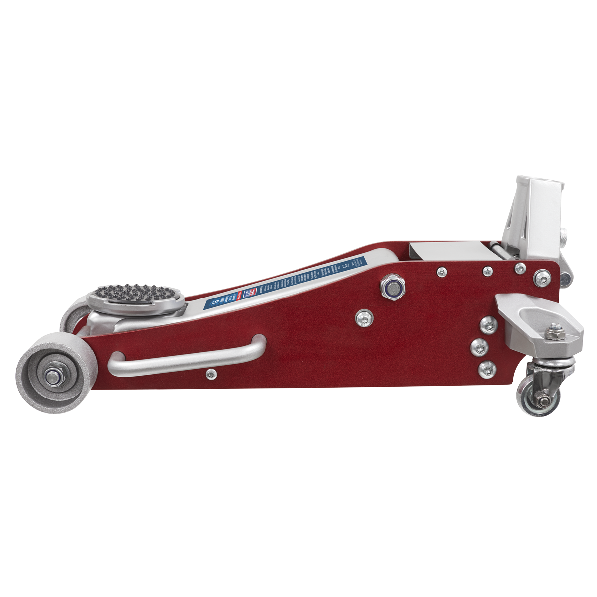 Sealey RJAS1500 Aluminium/Steel Trolley Jack with Rocket Lift 1.5 Tonne - additional view 2