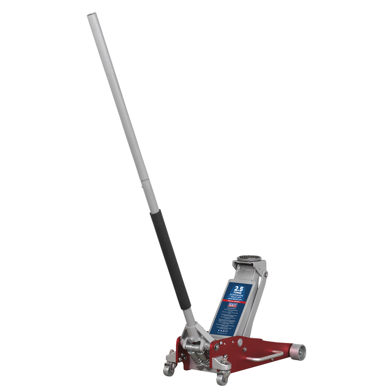 Sealey RJAS2500 Aluminium/Steel Trolley Jack with Rocket Lift 2.5 Tonne - additional view 3
