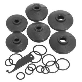Sealey RJC01 Car Ball Joint Dust Covers - Pack of 6 Assorted