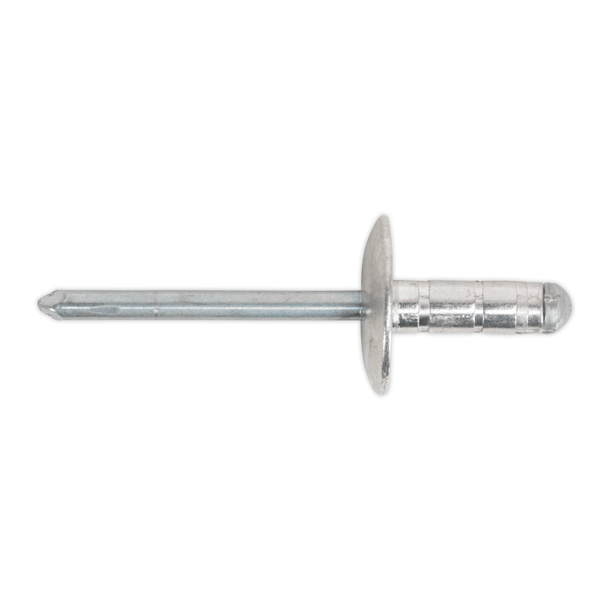 Sealey RM4819L Aluminium Multi-Grip Large Flange Rivet 4.8 x 19mm - Pack of 200