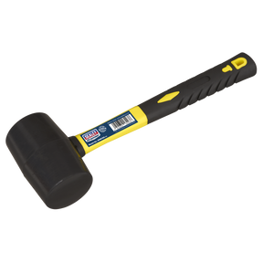 Sealey RMB150 Premier Rubber Mallet with Fibreglass Shaft 1.5lb