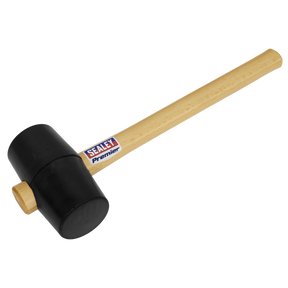 Sealey RMB175 Premier Rubber Mallet 1.75lb - Black