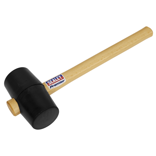 Sealey RMB175 Premier Rubber Mallet 1.75lb - Black