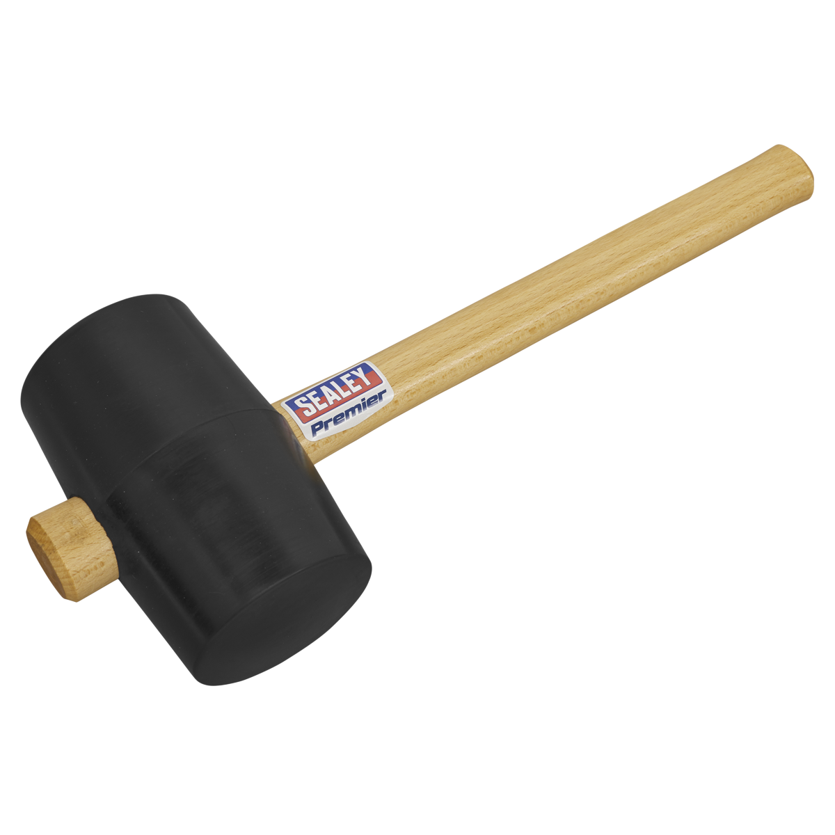 Sealey RMB250 Premier Rubber Mallet 2.5lb - Black