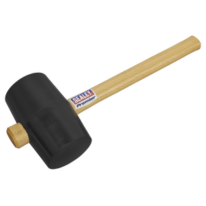 Sealey RMB250 Premier Rubber Mallet 2.5lb - Black