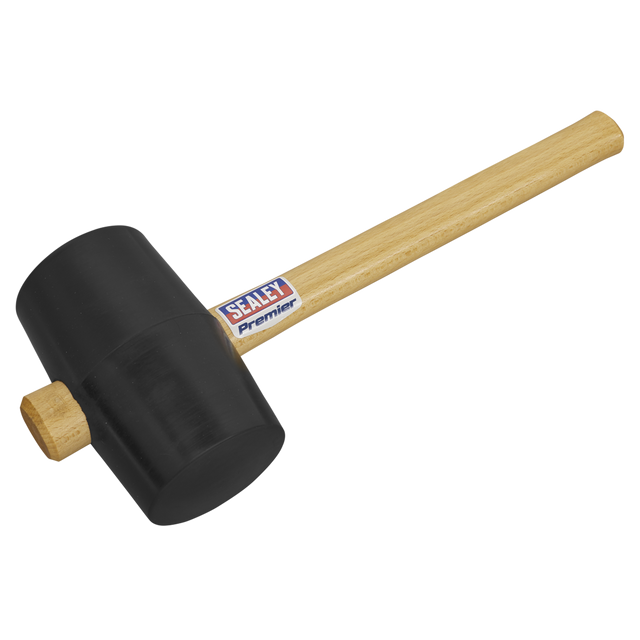 Sealey RMB250 Premier Rubber Mallet 2.5lb - Black