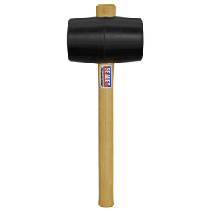 Sealey RMB250 Premier Rubber Mallet 2.5lb - Black - additional view 2