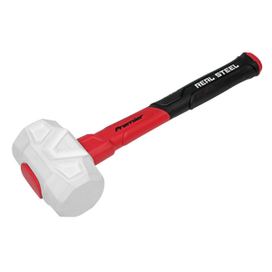 Sealey RMG16 Premier Rubber Mallet with Fibreglass Shaft & Graphite Core 16oz