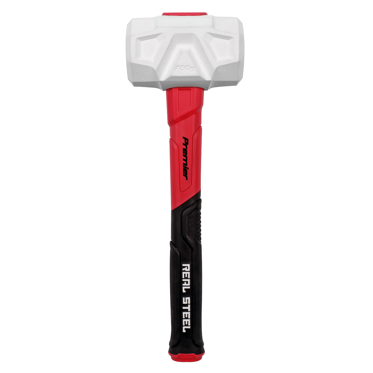 Sealey RMG16 Premier Rubber Mallet with Fibreglass Shaft & Graphite Core 16oz - additional view 2