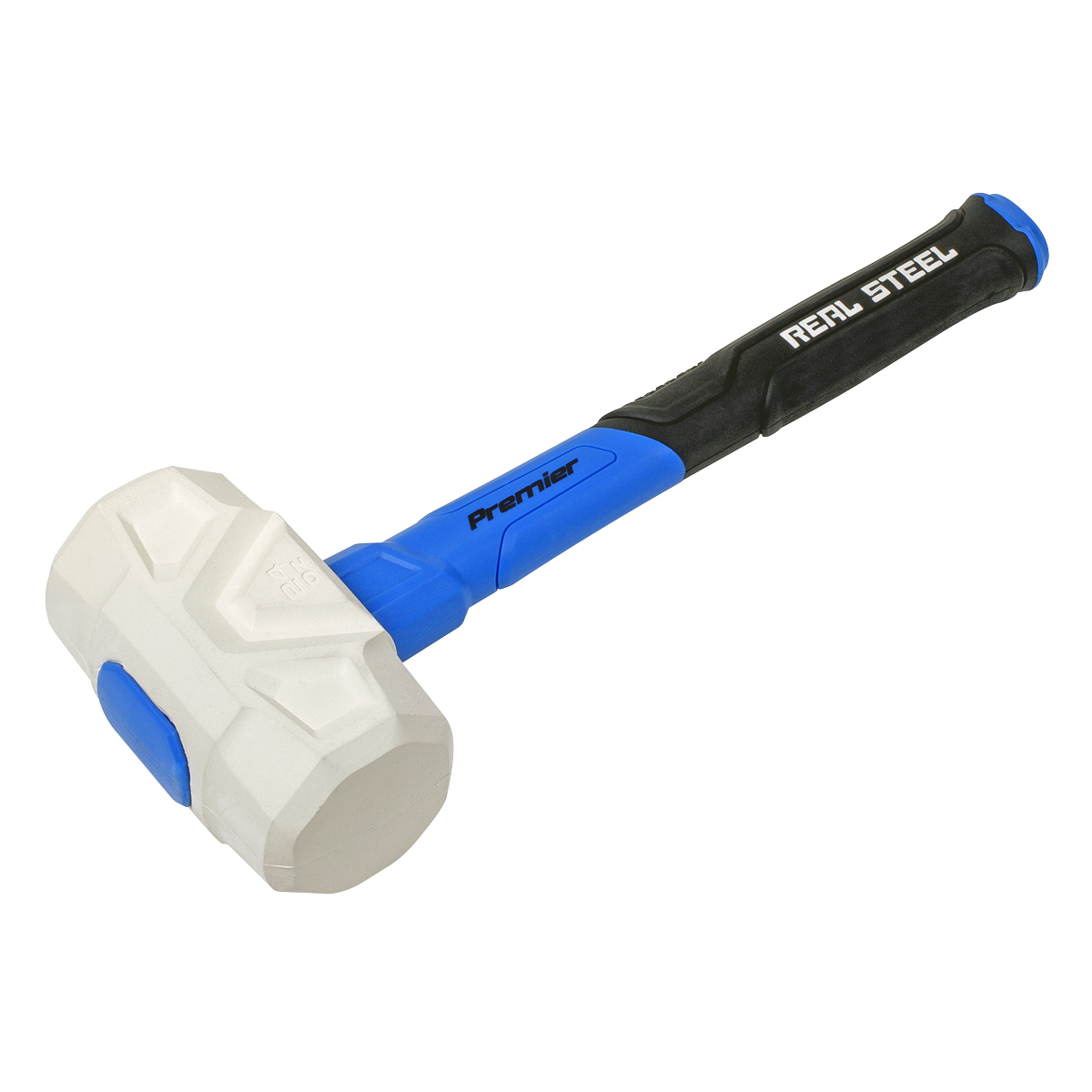 Sealey RMG24 Premier Rubber Mallet with Fibreglass Shaft & Graphite Core 24oz