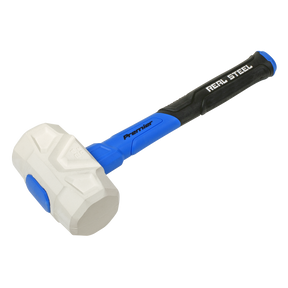 Sealey RMG24 Premier Rubber Mallet with Fibreglass Shaft & Graphite Core 24oz