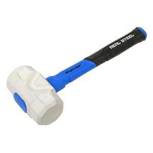 Sealey RMG24 Premier Rubber Mallet with Fibreglass Shaft & Graphite Core 24oz