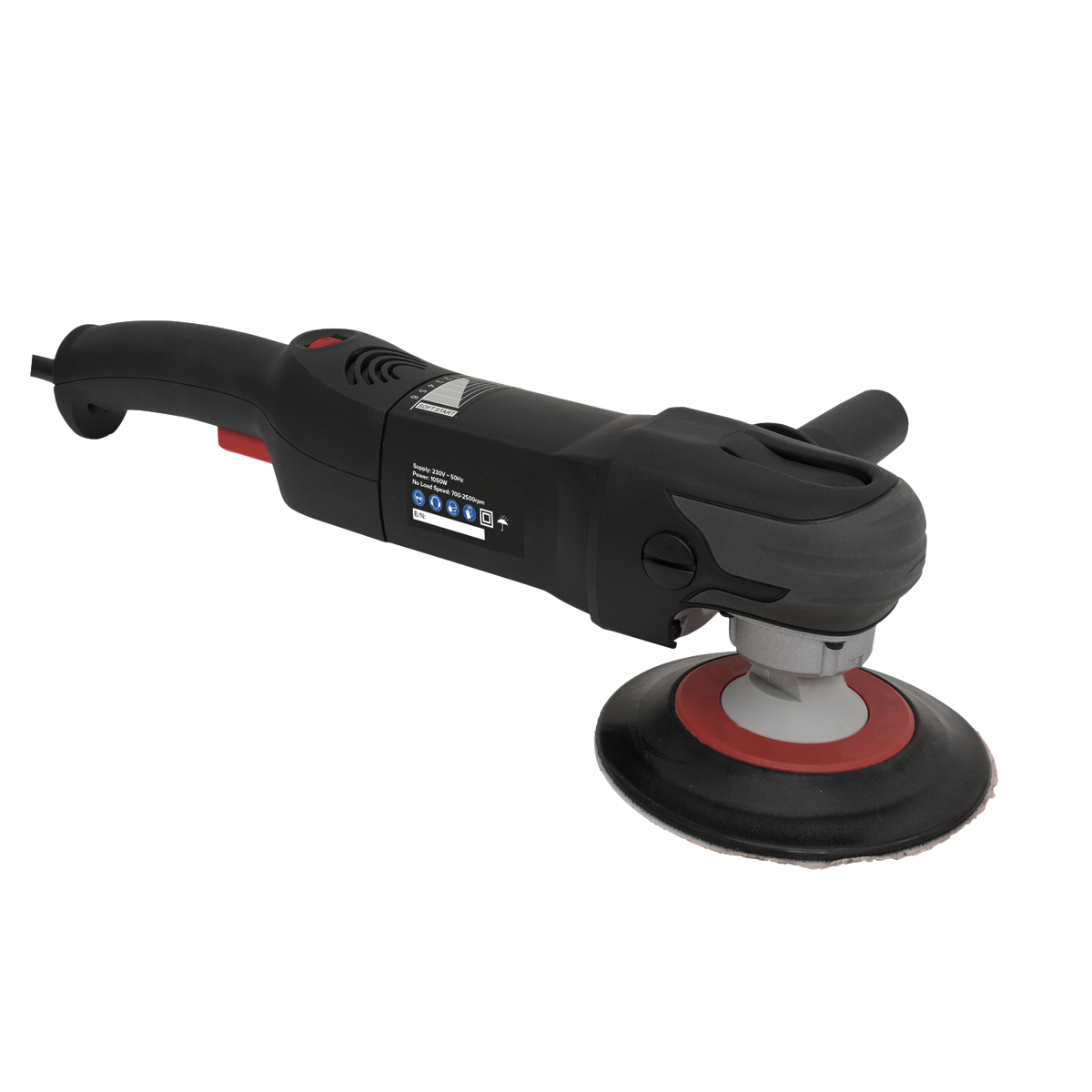 Sealey RP1500 Premier 150mm Variable Speed Rotary Polisher 1050W/230V - additional view 2