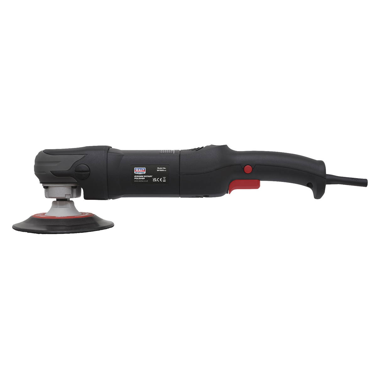 Sealey RP1500 Premier 150mm Variable Speed Rotary Polisher 1050W/230V - additional view 3