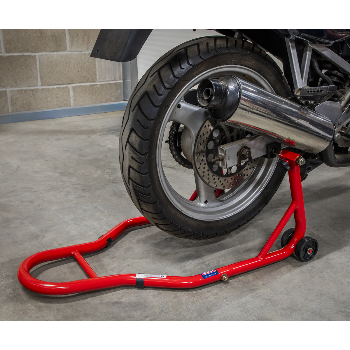Sealey RPS2KD Rear Paddock Stand with Rubber Supports - additional view 2
