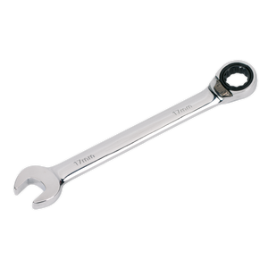 Sealey RRCW17 Premier Reversible Combination Ratchet Spanner 17mm