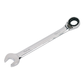 Sealey RRCW19 Premier Reversible Combination Ratchet Spanner 19mm