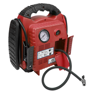 Sealey RS132 RoadStart® 12V Emergency Jump Starter with Air Compressor 900 Peak Amps - additional view 7