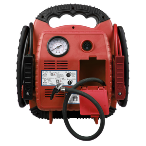 Sealey RS132 RoadStart® 12V Emergency Jump Starter with Air Compressor 900 Peak Amps - additional view 4