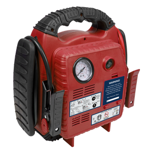 Sealey RS132 RoadStart® 12V Emergency Jump Starter with Air Compressor 900 Peak Amps - additional view 3