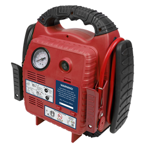 Sealey RS132 RoadStart® 12V Emergency Jump Starter with Air Compressor 900 Peak Amps - additional view 5