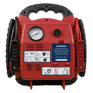 Sealey RS132 RoadStart® 12V Emergency Jump Starter with Air Compressor 900 Peak Amps - additional view 8