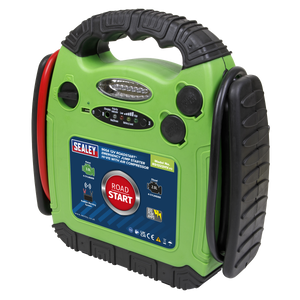 Sealey RS1322HV RoadStart® 12V Emergency Jump Starter with Air Compressor 900 Peak Amps - additional view 2