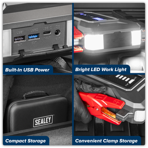 Sealey RS4000 RoadStart® 12V Jump Starter Power Pack 4000A - additional view 19