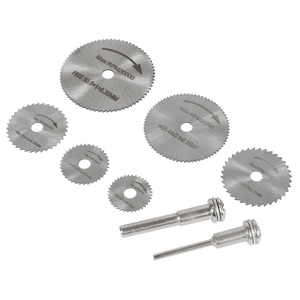Sealey RSBS08 Rotary Drill Saw Blade Set 8pc - additional view 3