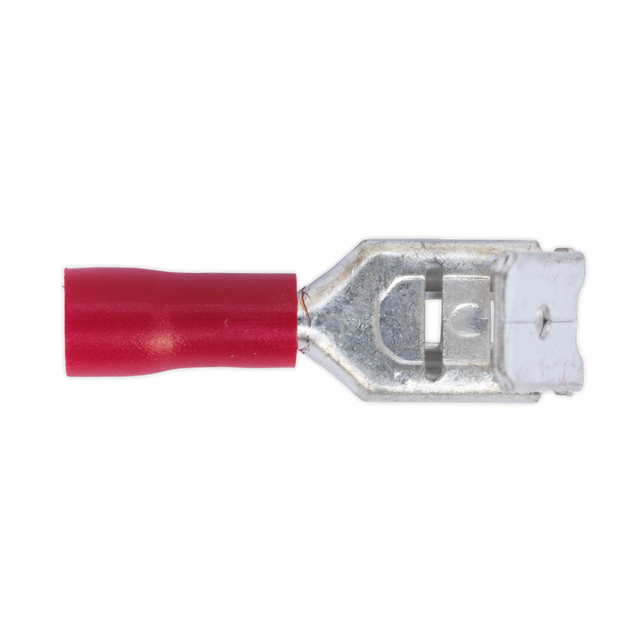 Sealey RT17 Piggy-Back Terminal 6.3mm, Red - Pack of 100
