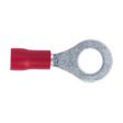 Sealey RT26 Easy-Entry Ring Terminal 6.4mm (1/4"), Red - Pack of 100
