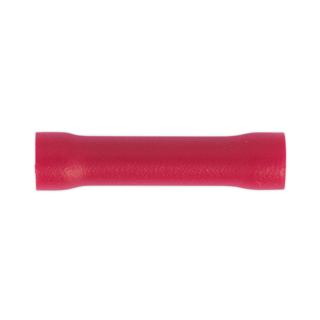 Sealey RT29 Butt Connector Terminal 3.3mm, Red - Pack of 100