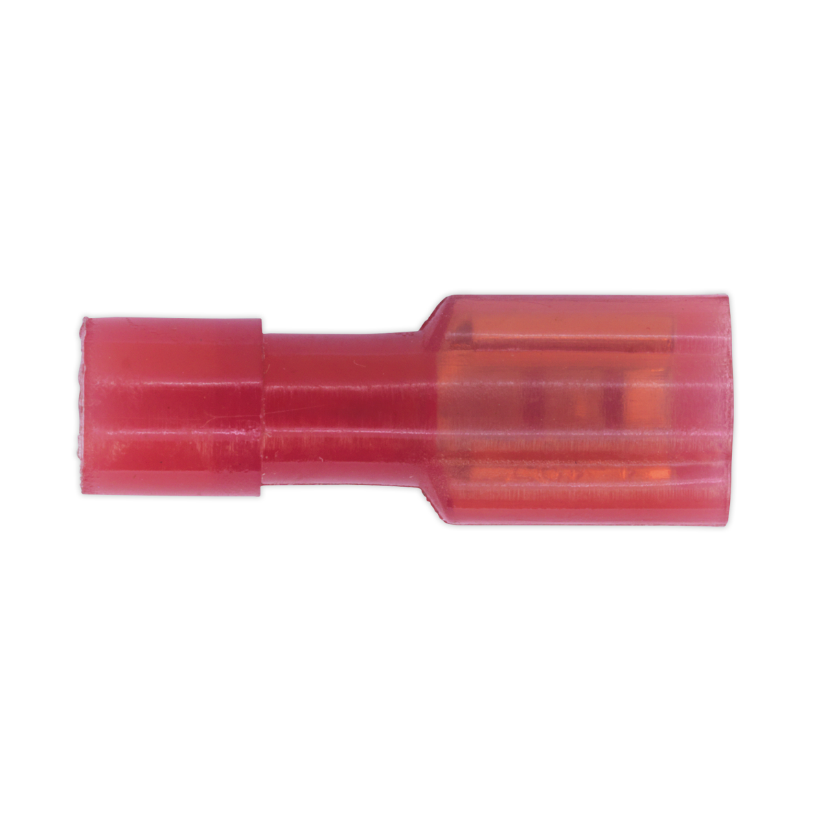 Sealey RT30 Fully Insulated Female Terminal 4.7mm, Red - Pack of 100