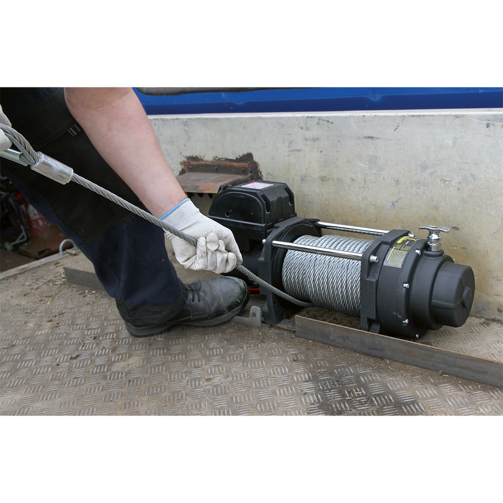 Sealey RW8180 Premier Industrial Recovery Winch 8180kg (18000lb) Line Pull 12V - additional view 7