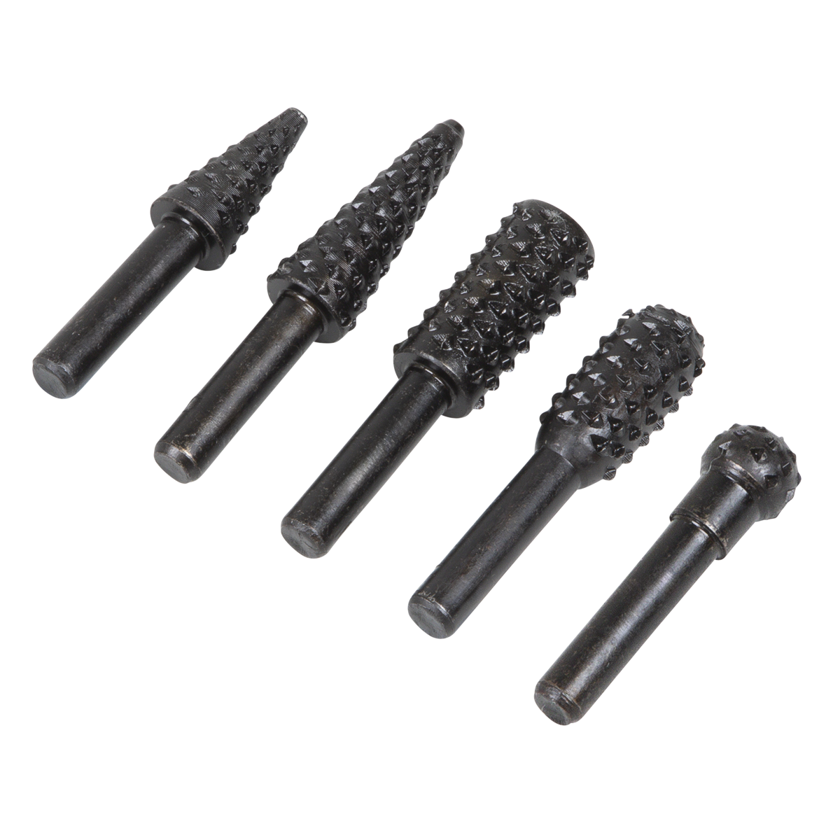Sealey RWBS5 Rotary Burr Rasp Drill Bit Set 5pc - additional view 2