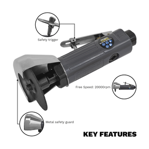 Sealey S01005 Siegen Air Rotary Cut-Off Tool 75mm - additional view 4