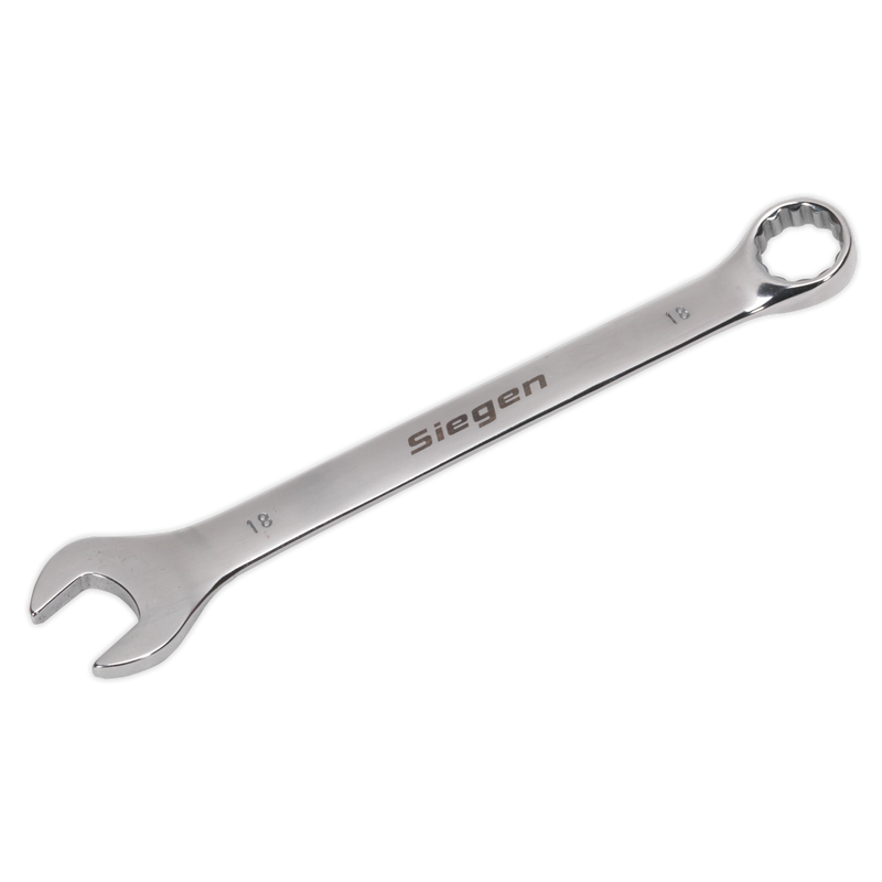 Sealey S01018 Siegen Combination Spanner 18mm - additional view 2