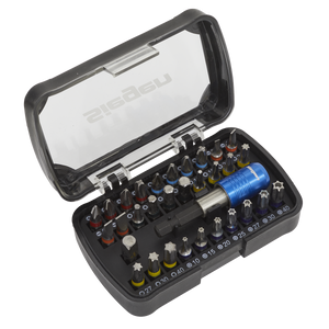 Sealey S01035 Siegen Colour-Coded Power Tool Bit Set 32pc