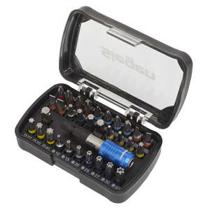 Sealey S01035 Siegen Colour-Coded Power Tool Bit Set 32pc - additional view 2