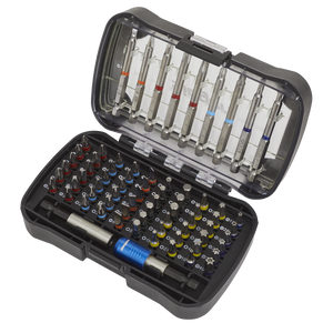 Sealey S01038 Siegen Colour-Coded Power Tool Bit Set 71pc - additional view 2